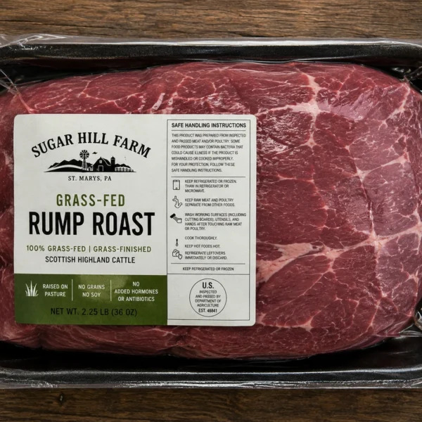 Grass-Fed Rump Roast