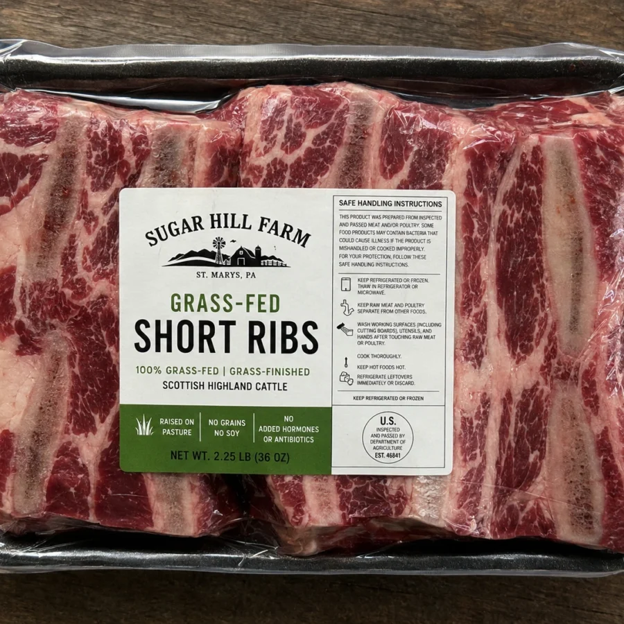 Grass-Fed Short Ribs
