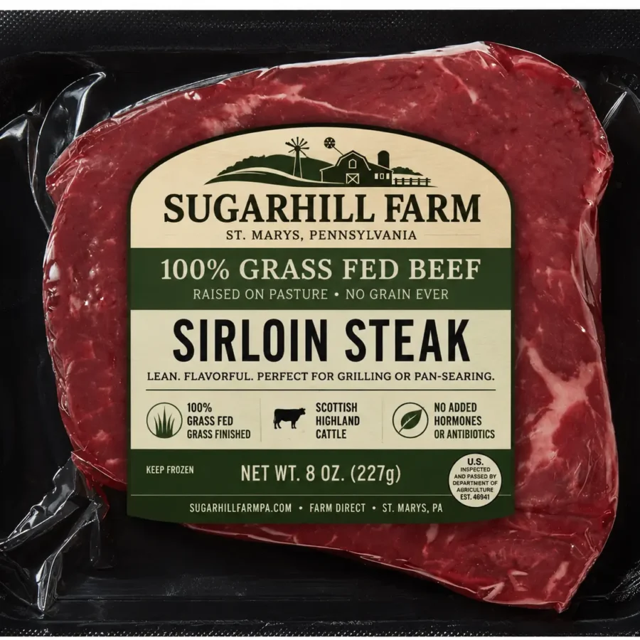 Grass-Fed Sirloin Steak